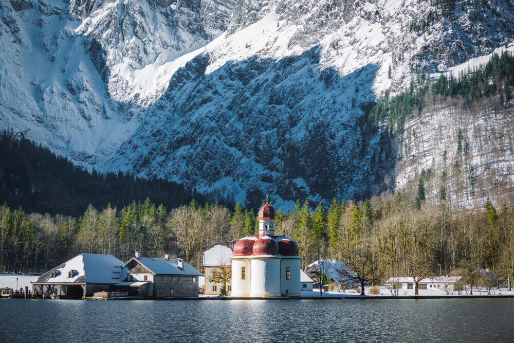 Bayern Königssee Winter