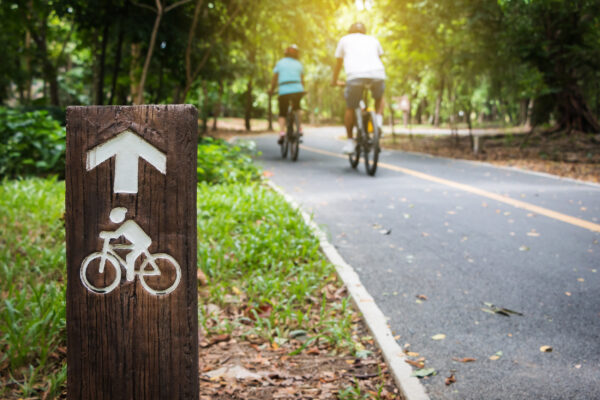 Bayerischer Wald Urlaub: Fahrradtour Radweg Fahrrad