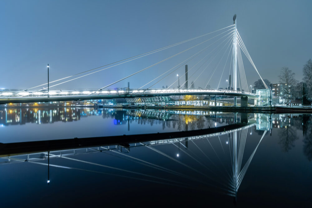 Finnland Tampere Brücke