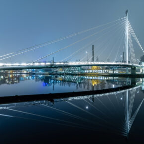 Finnland Tampere Brücke