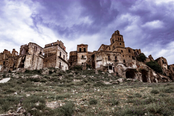 Italien Craco Geisterstadt