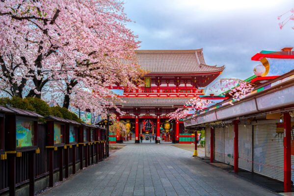 Japan Tokio Sensoji Tempel