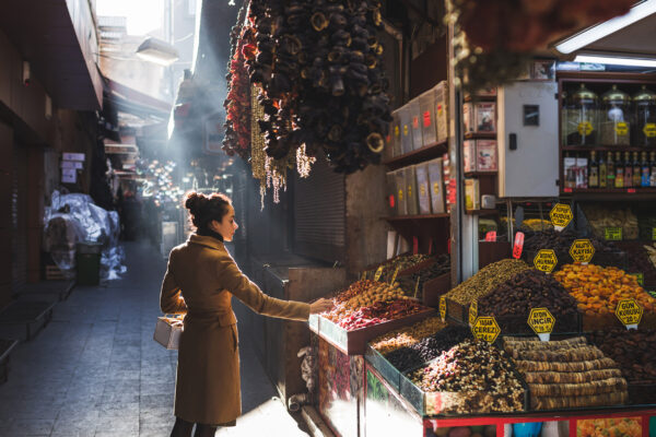 Türkei Istanbul Basar Frau