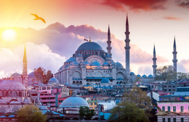 Türkei Istanbul Blaue Moschee
