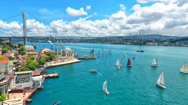 Türkei Istanbul Bosporus