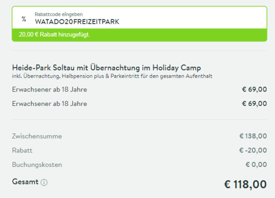 Watado Gutschein