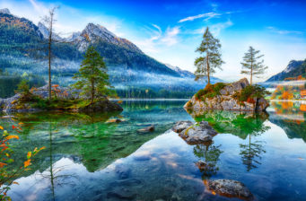 Last Minute Wochenendtrip nach Bayern: 2 Tage an den Hintersee mit TOP 4* Hotel nur 62€