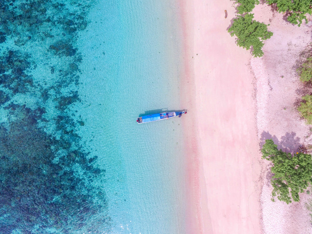 Indonesien Komodo Pink Beach