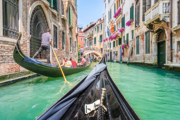 Italien Venedig Gondel