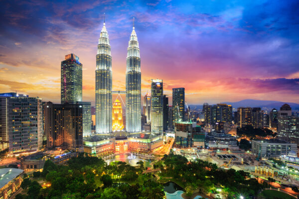 Malaysia Kuala Lumpur Skyline