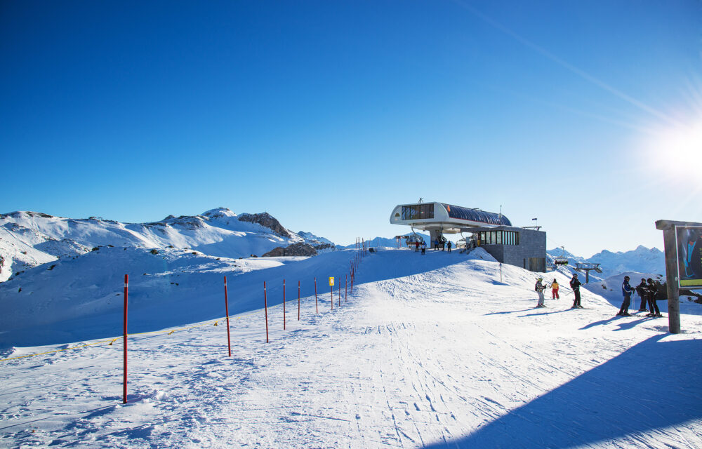 Österreich Ischgl Piste