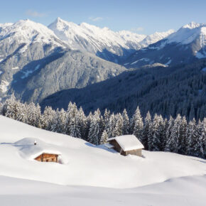 Weiße Weihnachten: Orte mit Schneegarantie in Deutschland, Österreich, Italien & der Schweiz