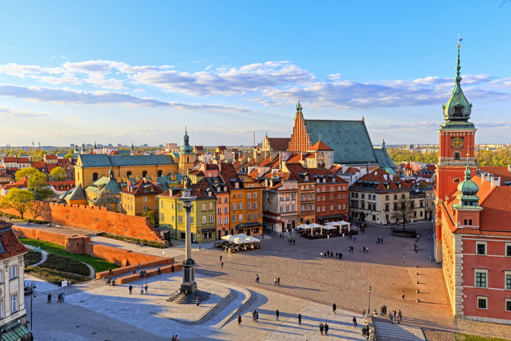 Polen Warschau Altstadt