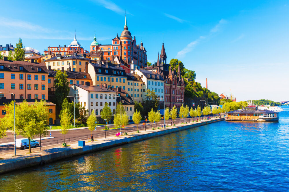 Schweden Stockholm Pier