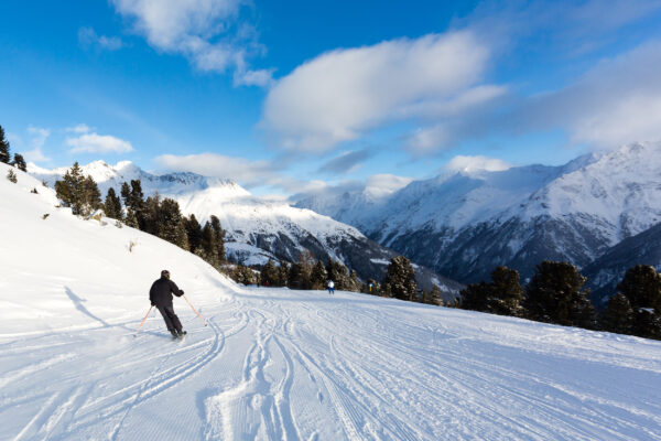 Skipiste Winter