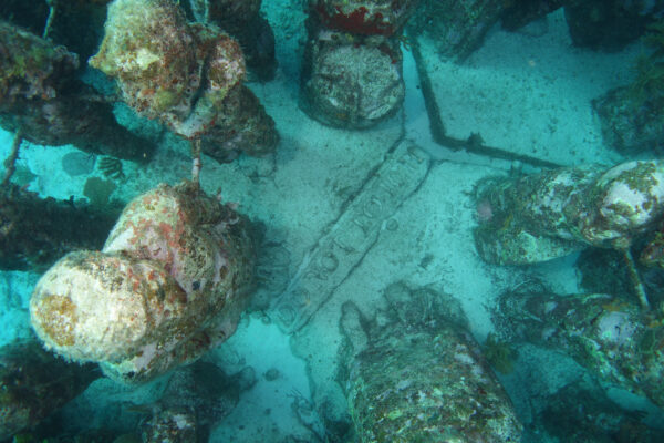 Unterwasser Statuen
