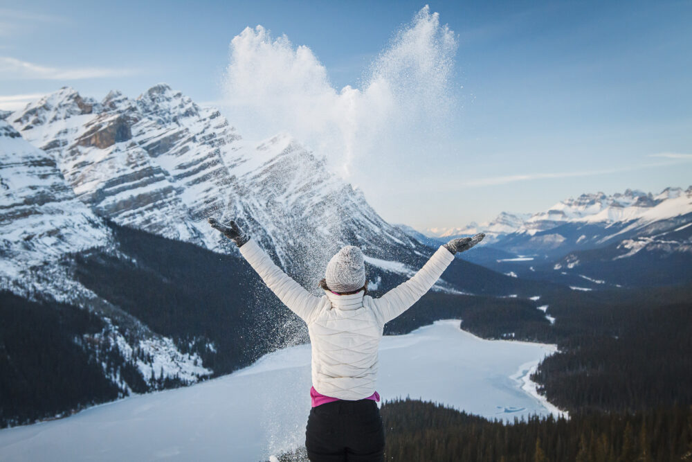 kanada alberta peyto lake