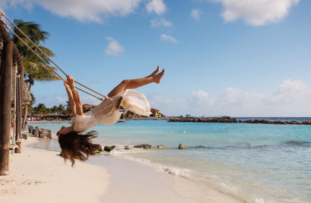 Curacao Strand Schaukel