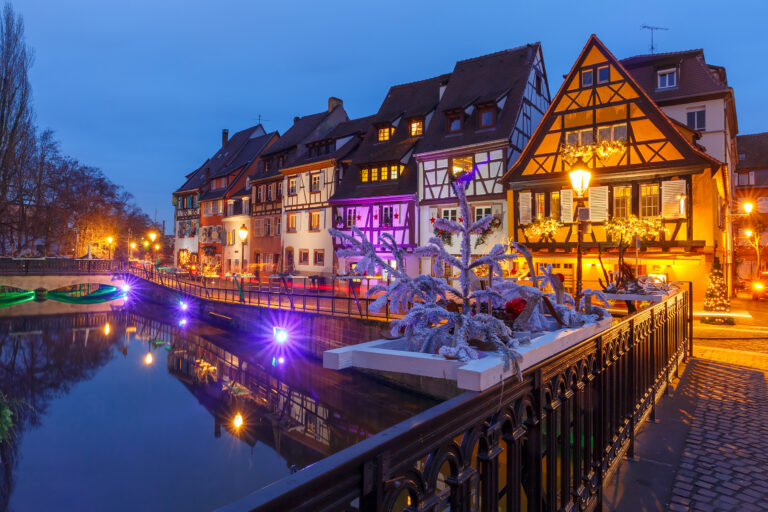 Frankreich Colmar Lichter