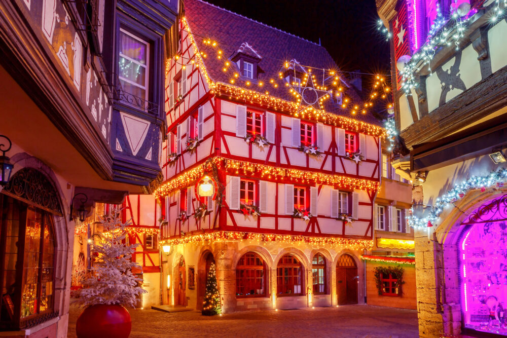 Frankreich Elsass Colmar Weihnacht