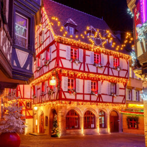 Weihnachten im Elsass: 4 Tage Flusskreuzfahrt nach Colmar & Strassburg mit Vollpension & Extras nur 369€