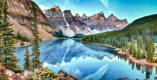 Kanada Moraine Lake See Berge