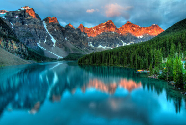 Kanada Moraine Lake See Berge