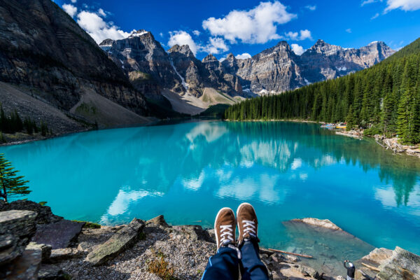 Kanada Moraine Lake See Berge