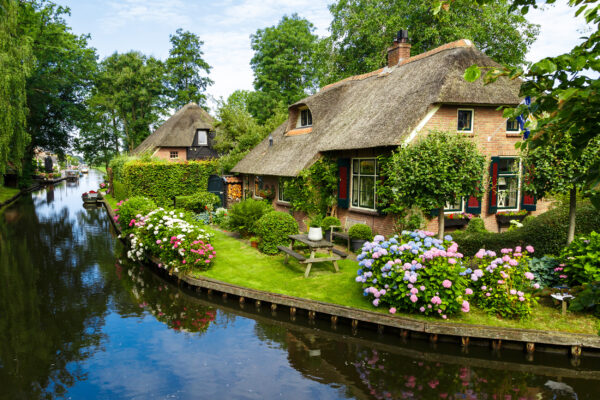 Niederlande Giethoorn Häuschen