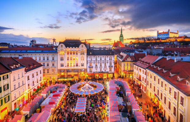 Slowakei Bratislava Historisches Zentrum