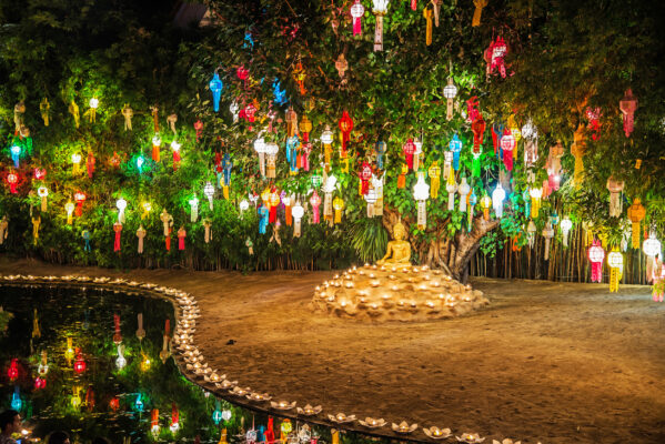 Thailand Chiang Mai Wat Phan Tao