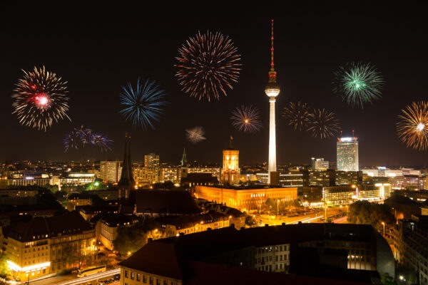 Berlin Feuerwerk Silvester