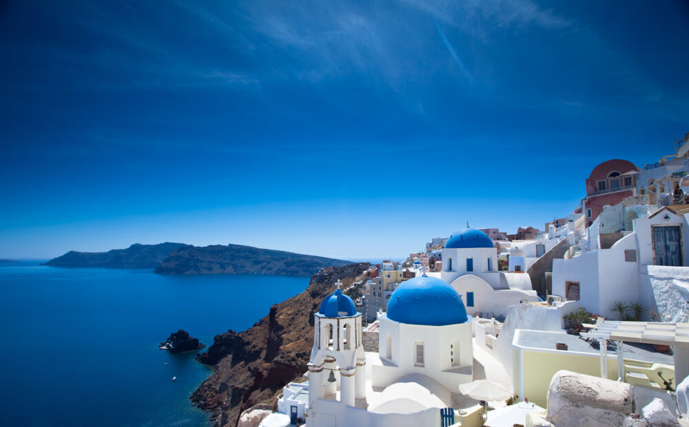 griechenland santorini view