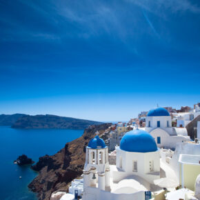 griechenland santorini view