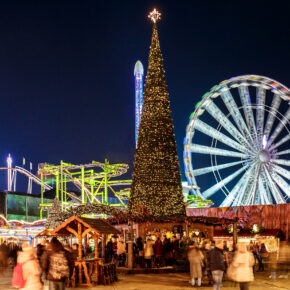 Großbritannien London Hyde Park Weihnachten