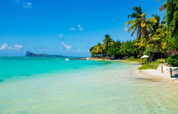 Mauritius Strand tuerkies