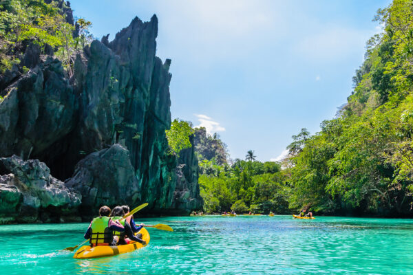 Philippinen Palawan Kayak