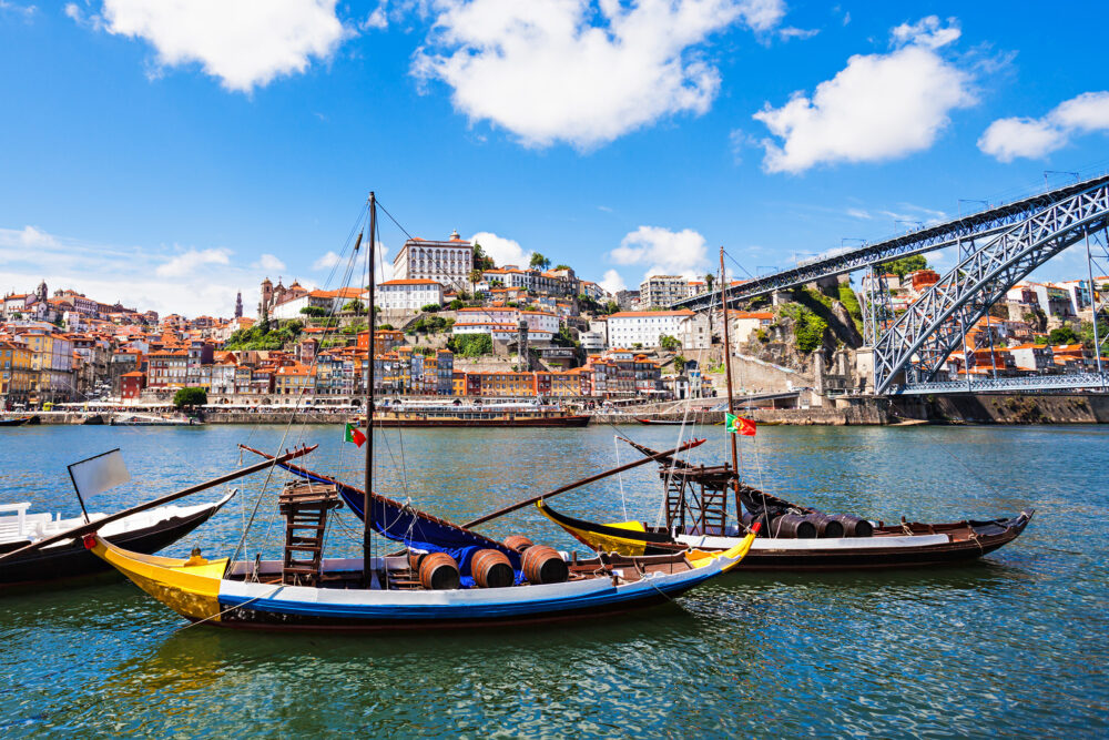 Portugal Porto Boote Altstadt