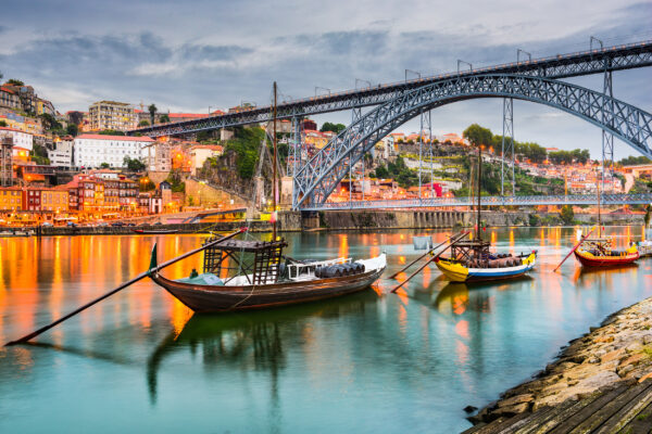 Portugal Porto Fluss Boote