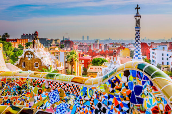 Spanien Barcelona Parc Guell