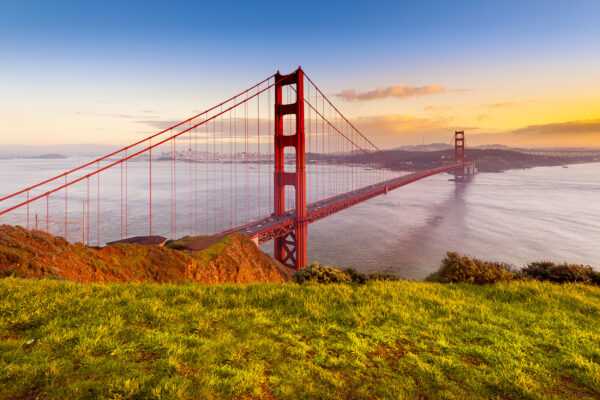 Golden Gate Bridge in San Francisco USA