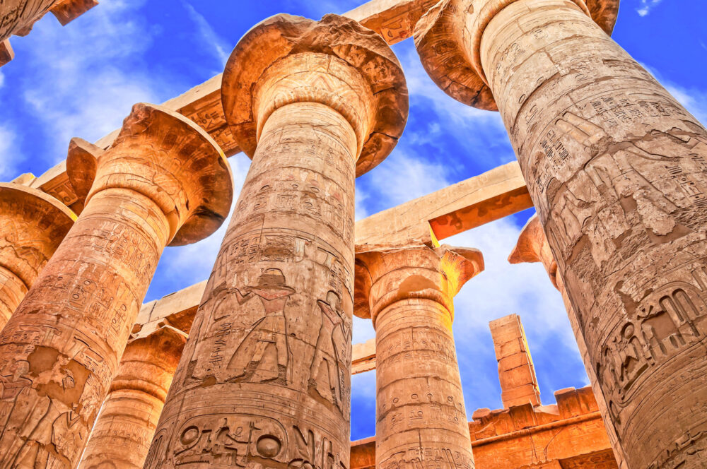 Ägypten Luxor Karnak Tempel