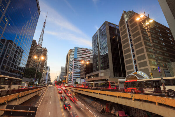 Brasilien Sao Paulo Avenida Paulista