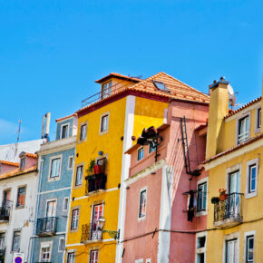 Portugal Lissabon Altstadt Frühling