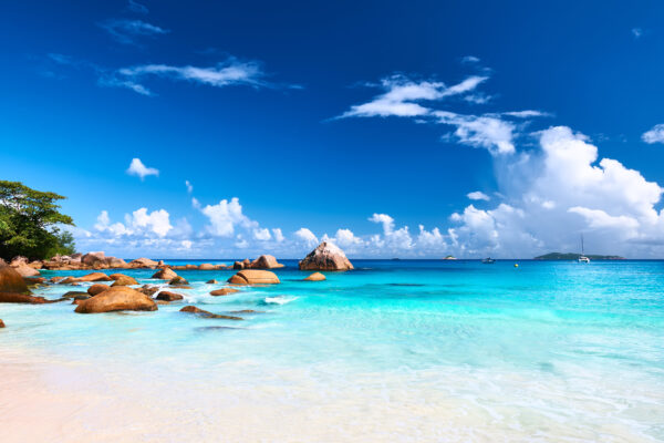 Seychellen Mahe Strand