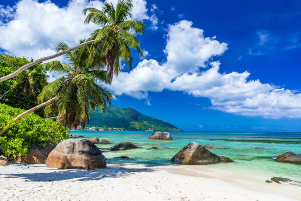 Seychellen Praslin Strand