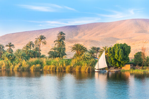 Ägypten Nil Boot