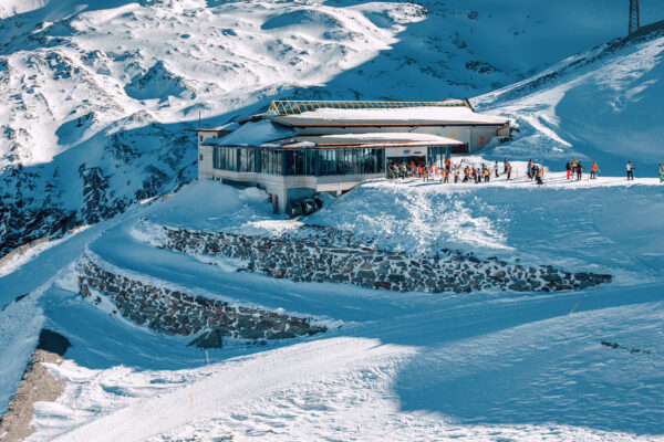 Österreich Hintertux Gletscher Zillertal Ski