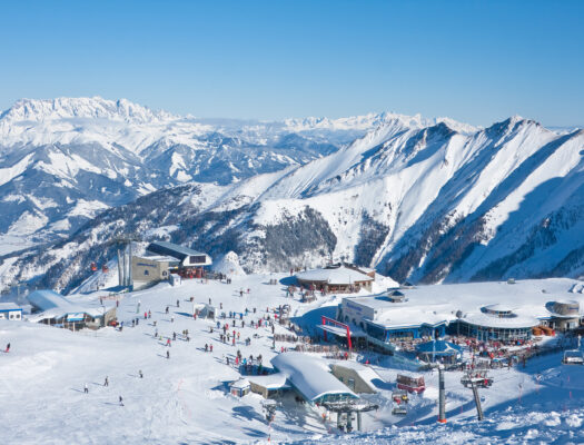 Österreich Kitzsteinhorn Gletscher Skigebiet