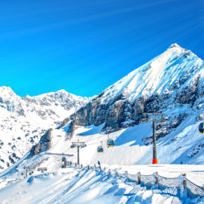 Österreich Obertauern Skipiste